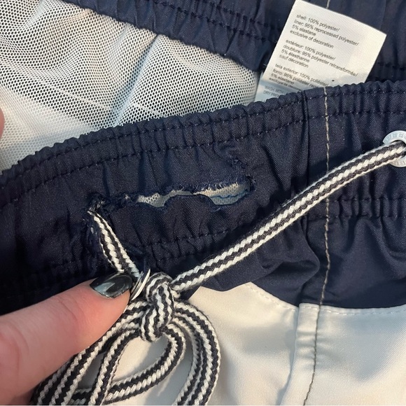 Men’s Speedo gray navy striped swim trunks size XXL - Picture 5 of 9